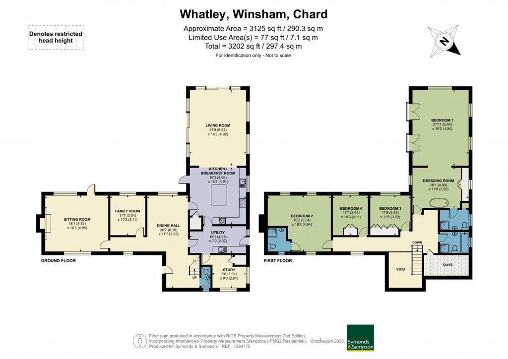 Floorplans For Whatley, Winsham,