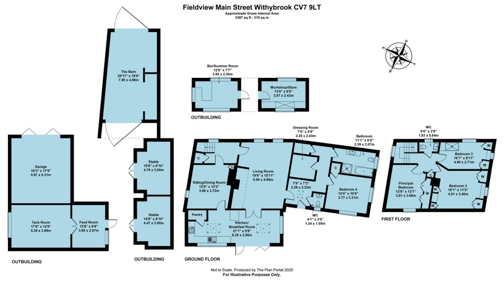 Floorplans For Main Street, Withybrook, Coventry, CV7