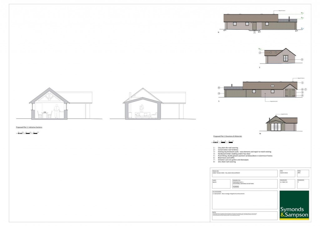 Floorplans For Stour Row, Shaftesbury