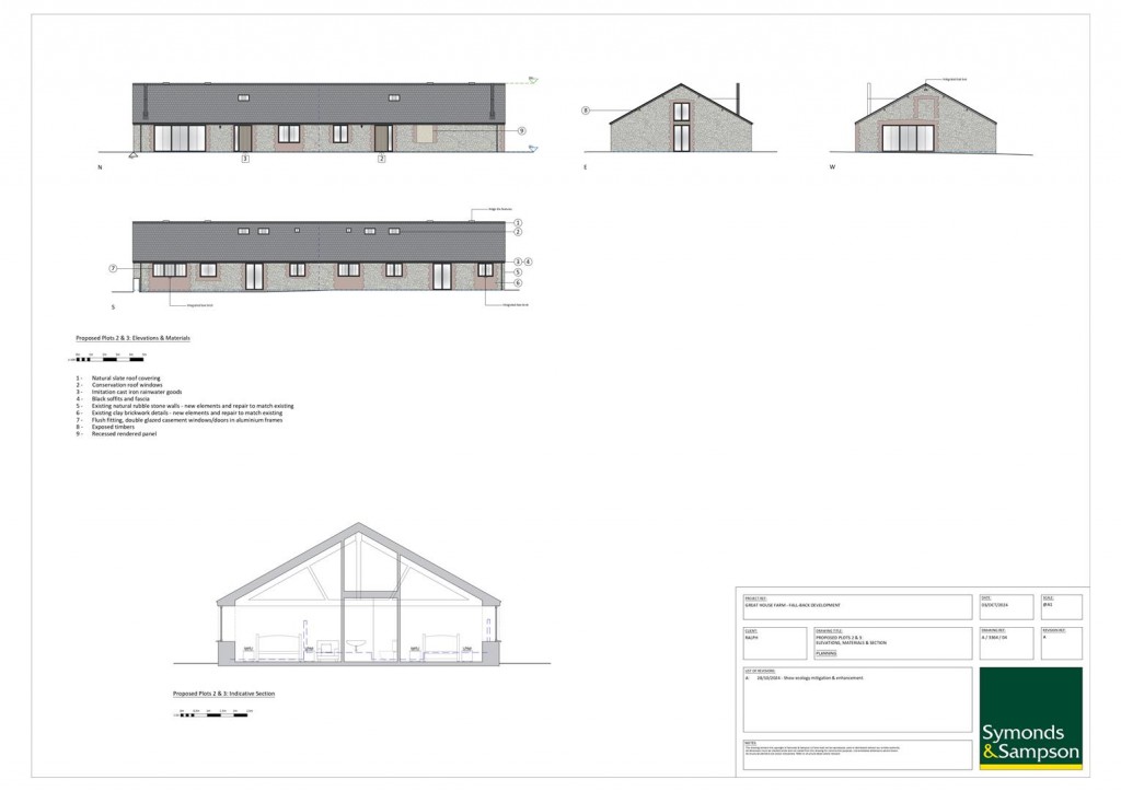 Floorplans For Stour Row, Shaftesbury