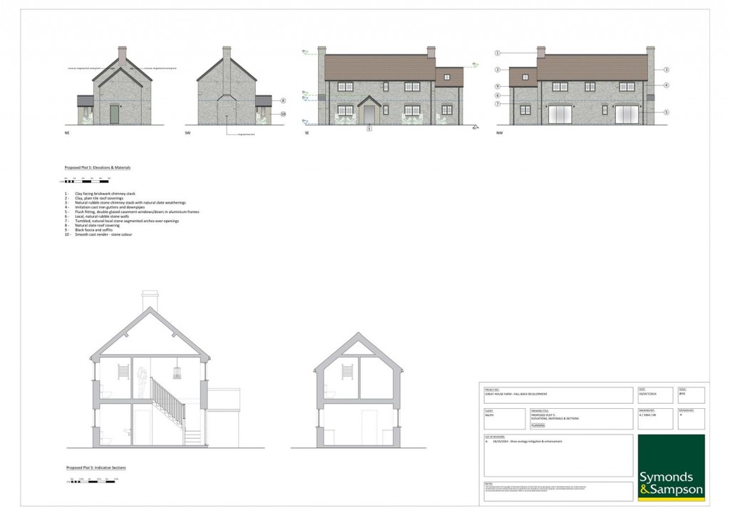 Floorplans For Stour Row, Shaftesbury