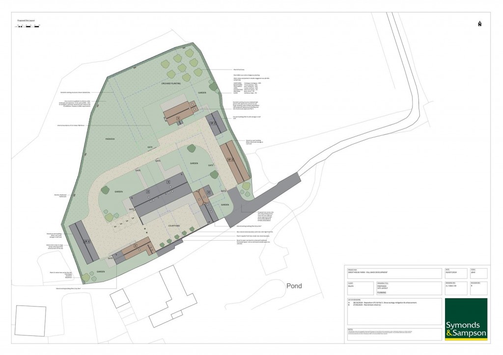 Floorplans For Stour Row, Shaftesbury