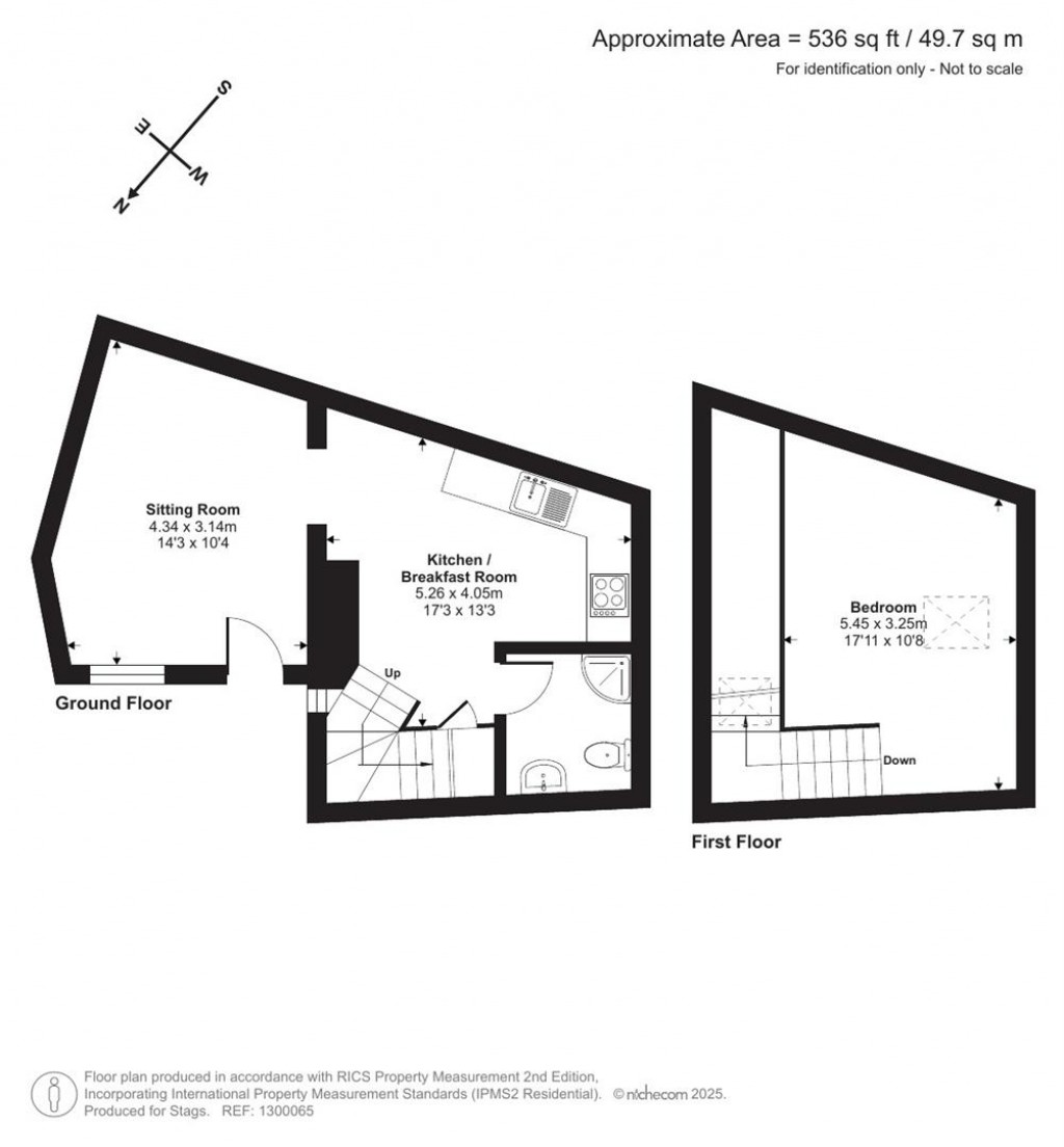 Floorplans For Globe Court, Dowell Street, Honiton