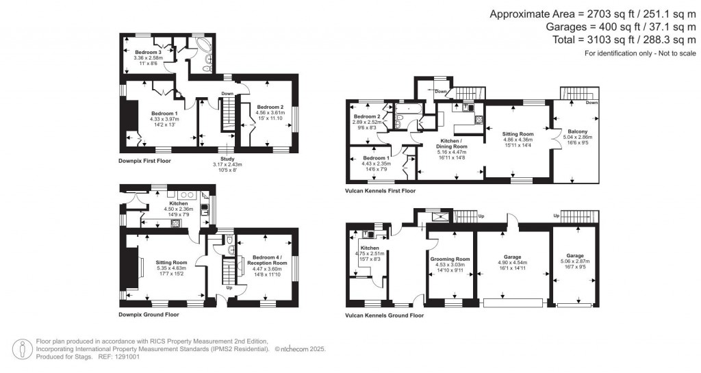 Floorplans For Houndsmoor, Milverton, Taunton
