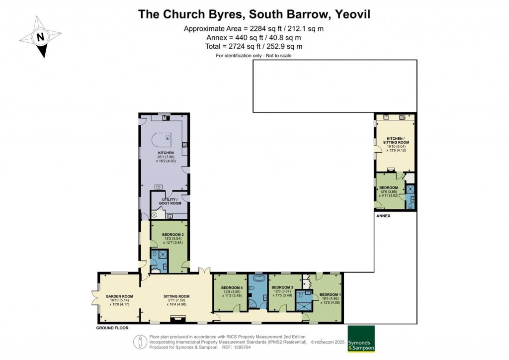 Floorplans For South Barrow, Yeovil, Somerset