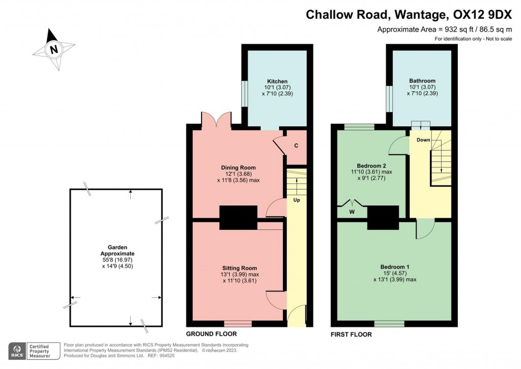 Floorplans For Challow Road, Wantage, Oxfordshire, OX12
