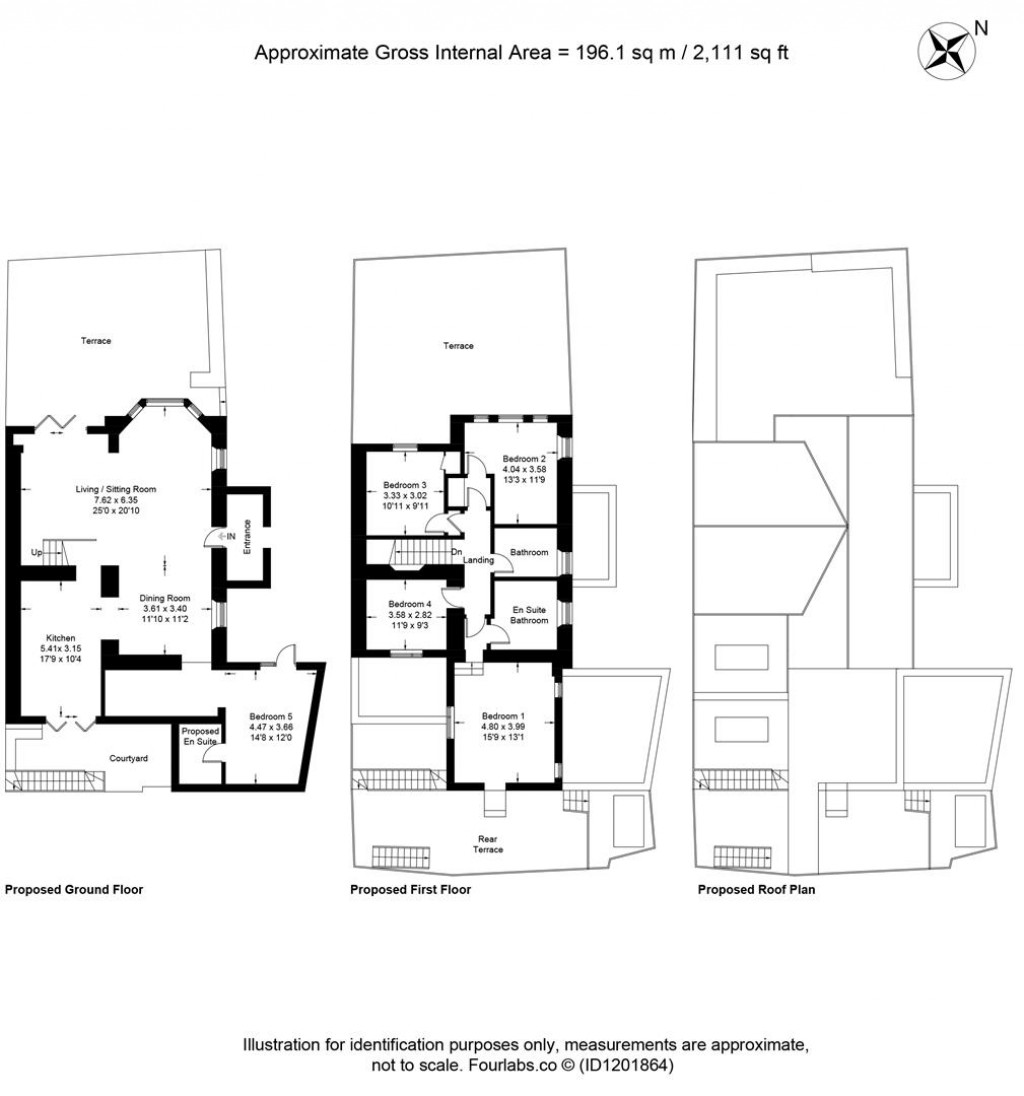 Floorplans For Beach Road, Porthtowan, Truro