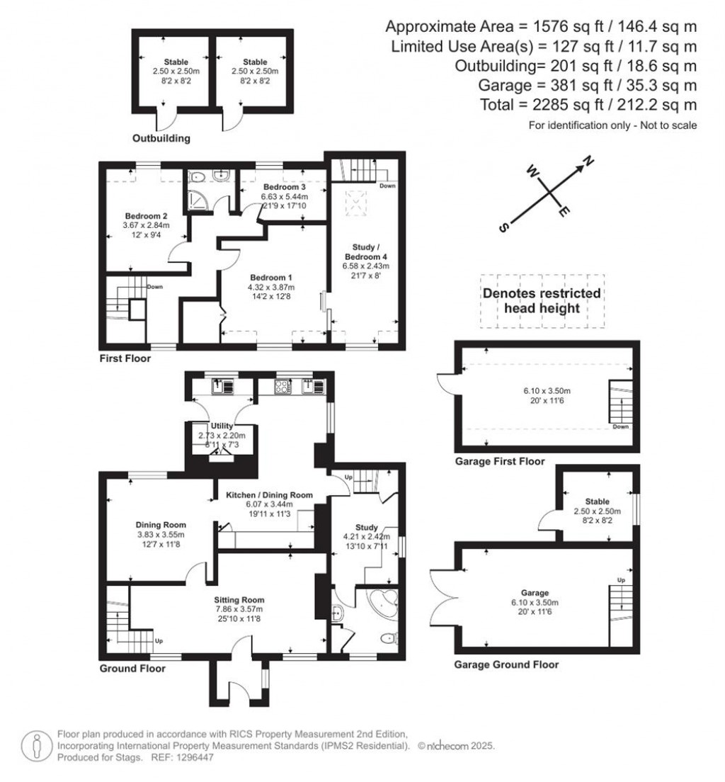 Floorplans For Hawkridge, Dulverton