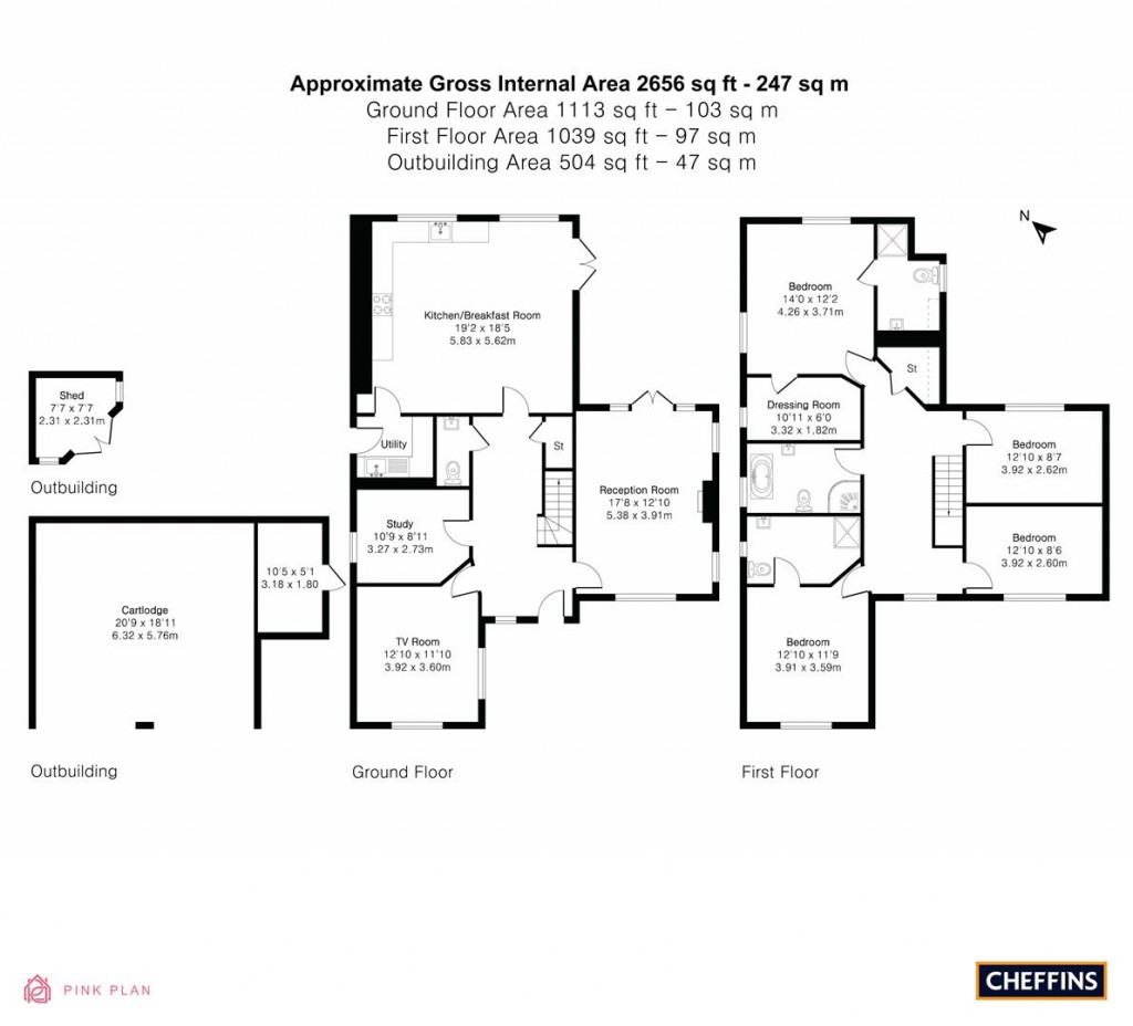 Floorplans For Chapel Meadows, Great Wilbraham, Cambridge