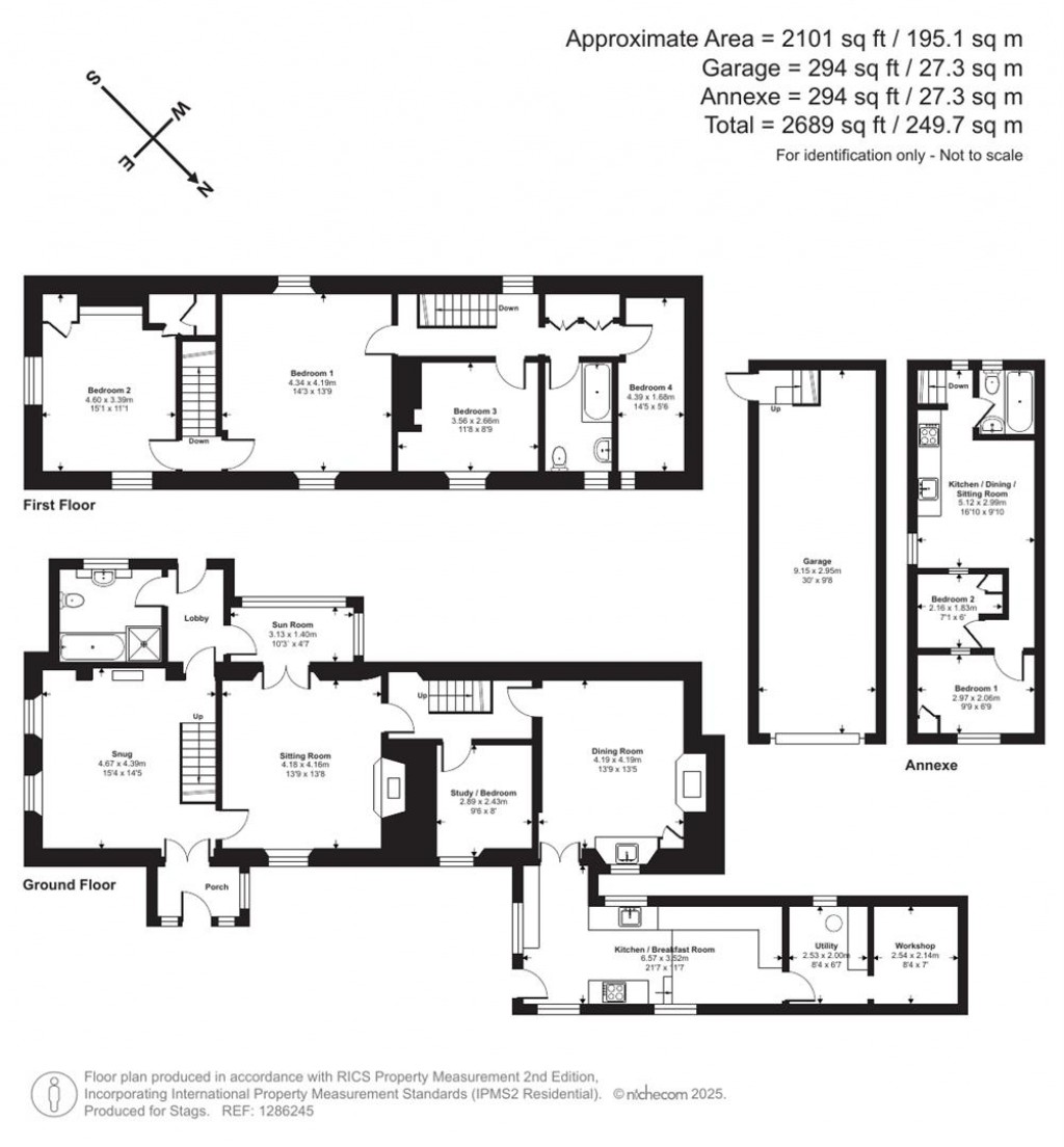 Floorplans For North Road, Lifton