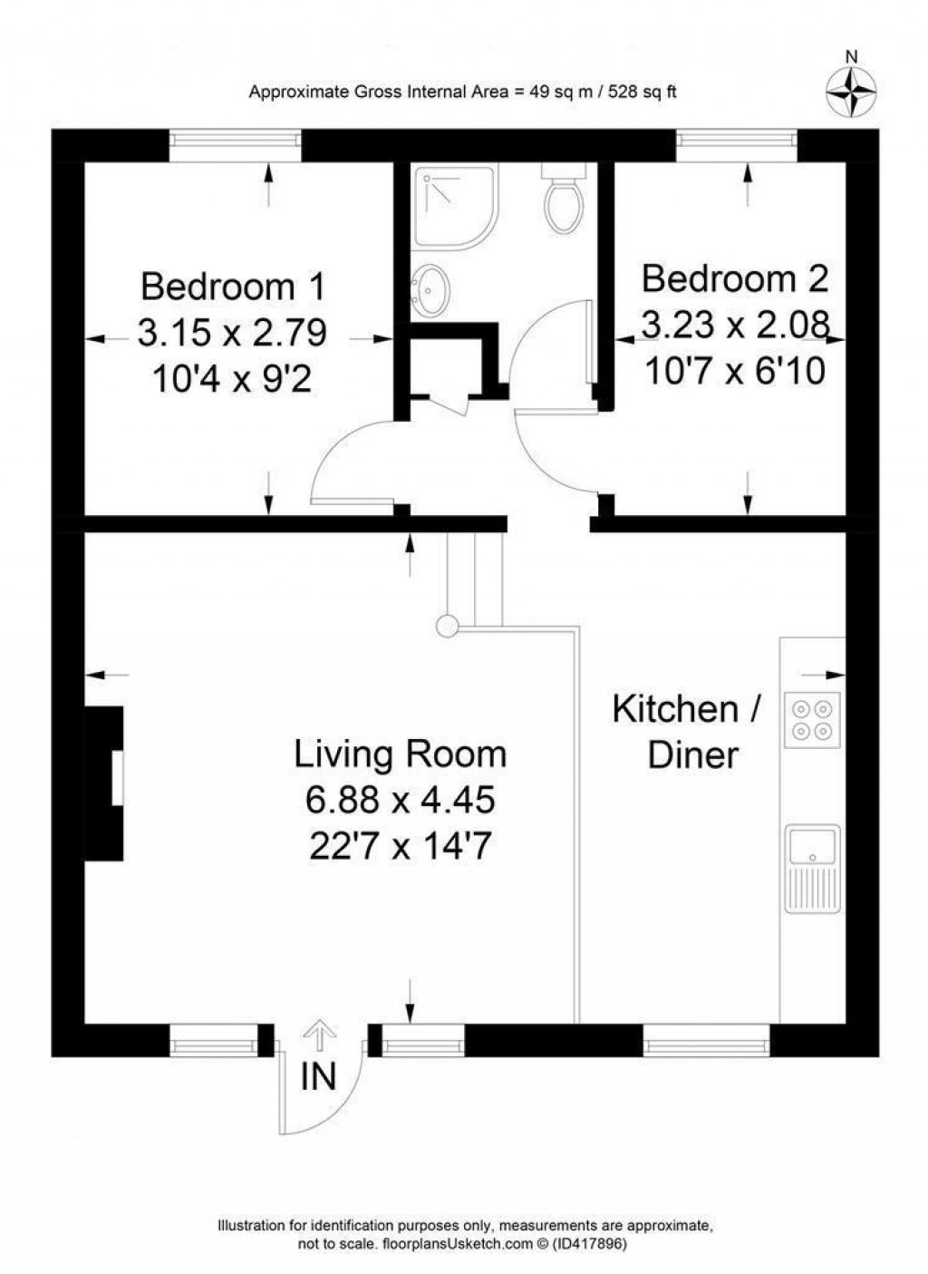 Floorplans For Hartland, North Devon