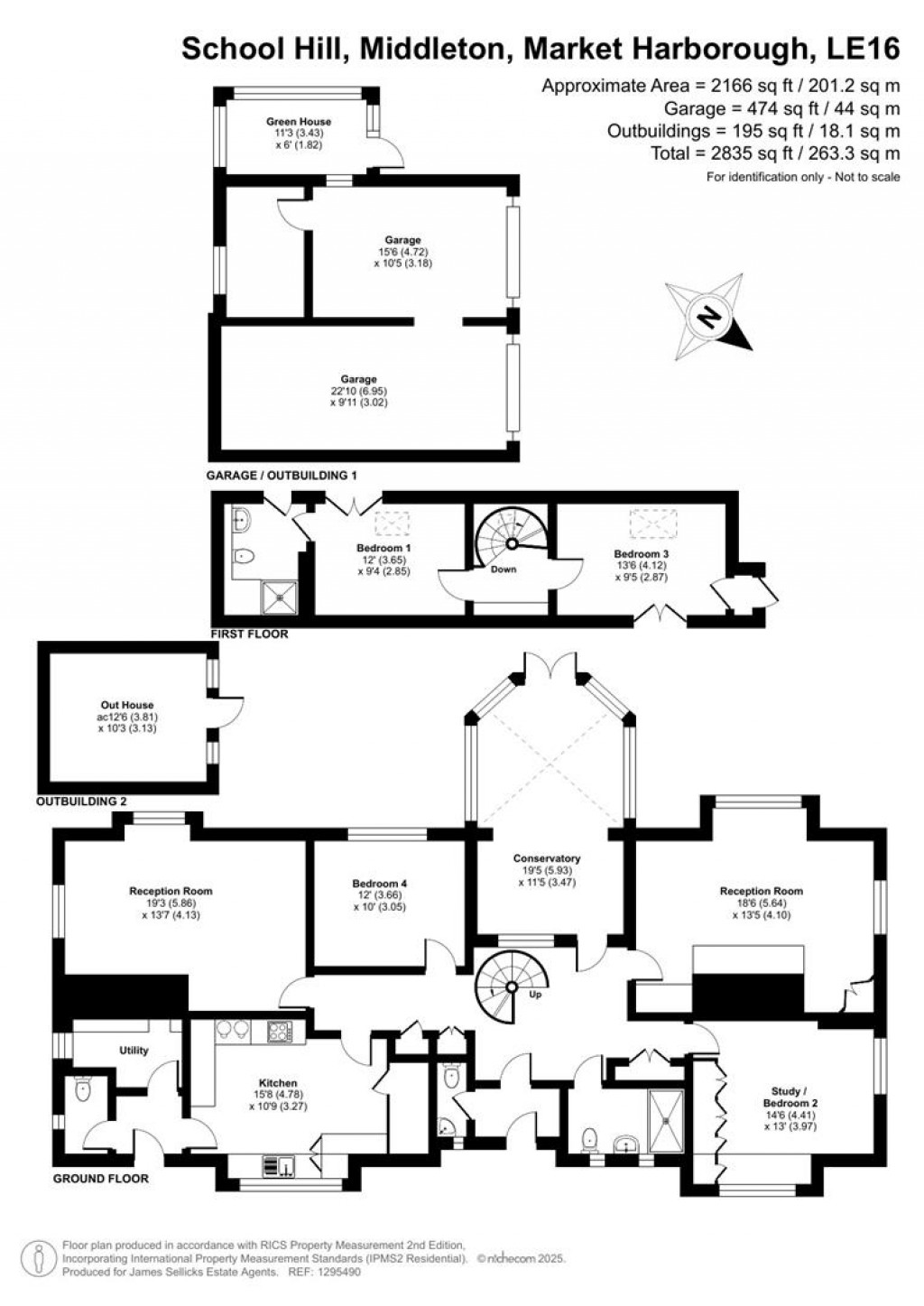 Floorplans For School Hill, Middleton, Market Harborough