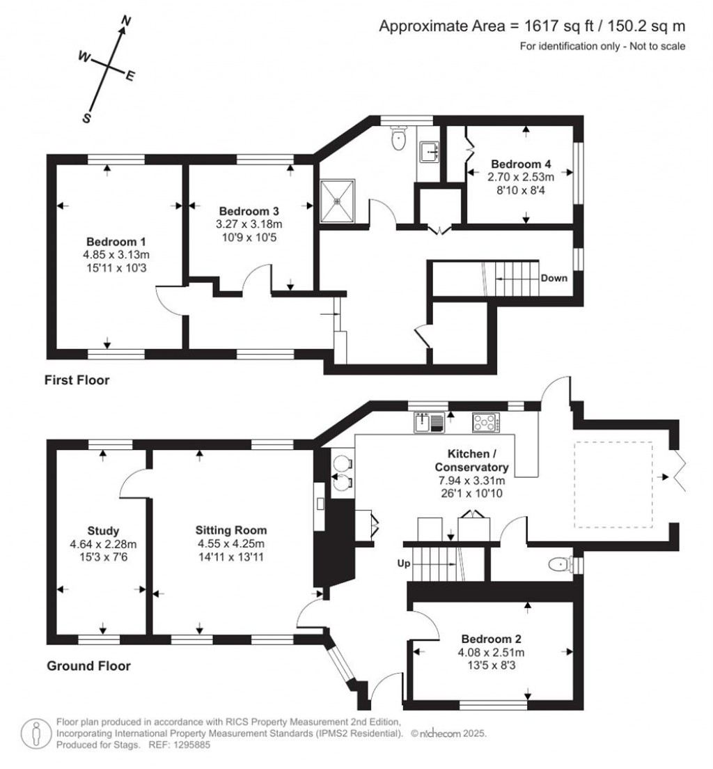 Floorplans For Stockleigh Pomeroy, Crediton