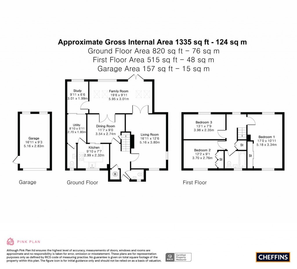 Floorplans For Netherhall Way, Cambridge