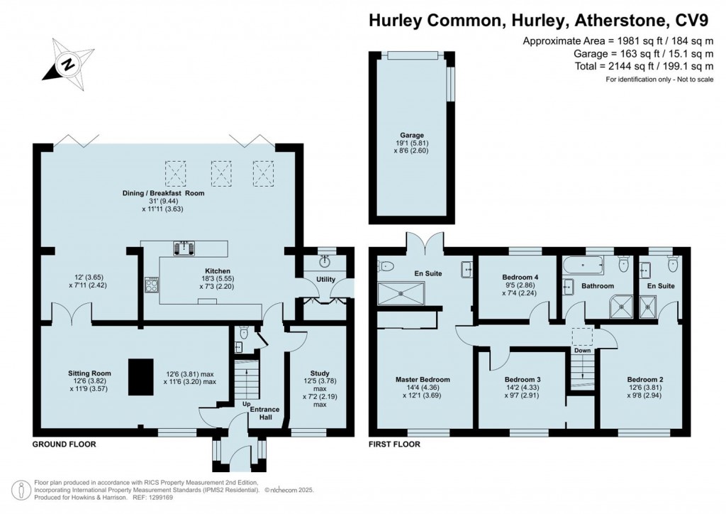Floorplans For Hurley Common, Hurley, CV9