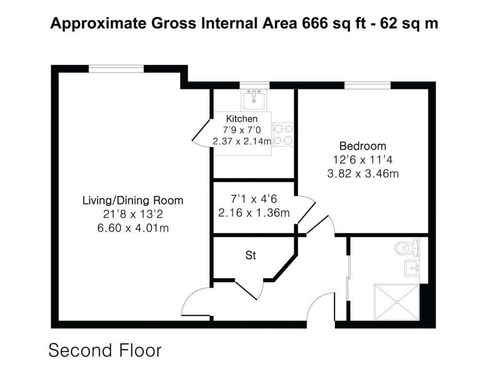 Floorplans For South Road, Saffron Walden