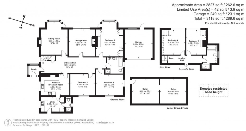 Floorplans For Popes Lane, Lapford, Crediton
