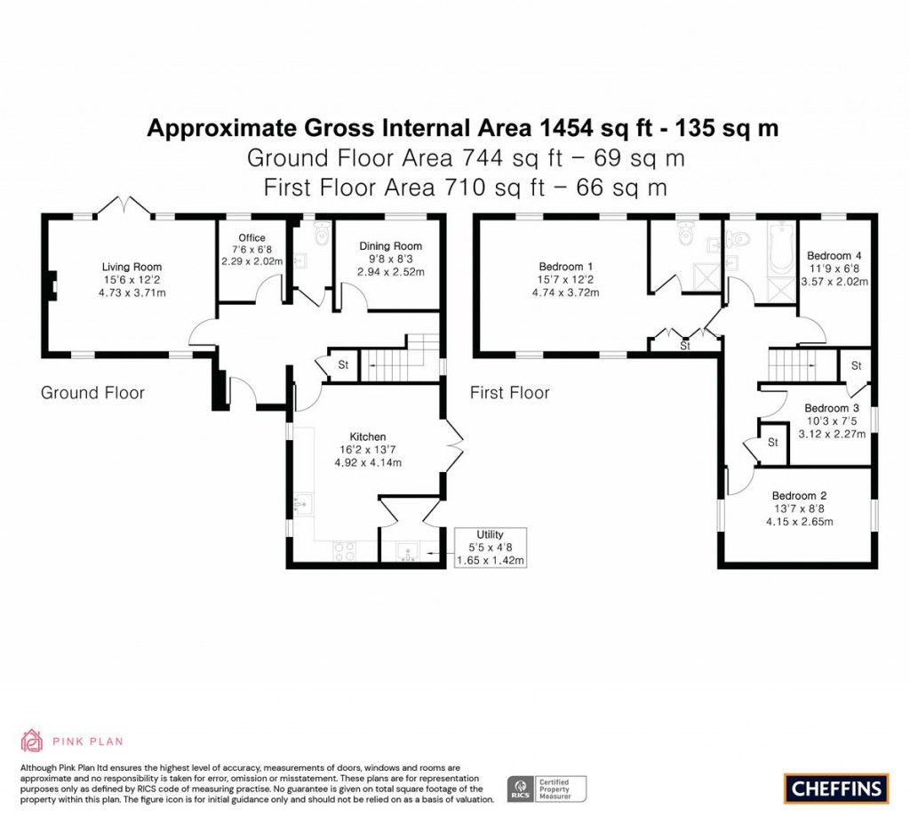 Floorplans For Alderton Close, Haverhill