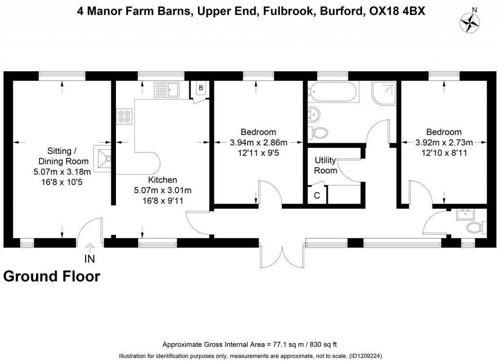 Floorplans For Fulbrook, Burford