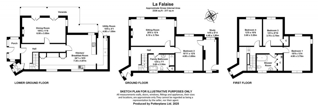 Floorplans For St Lawrence, Isle of Wight