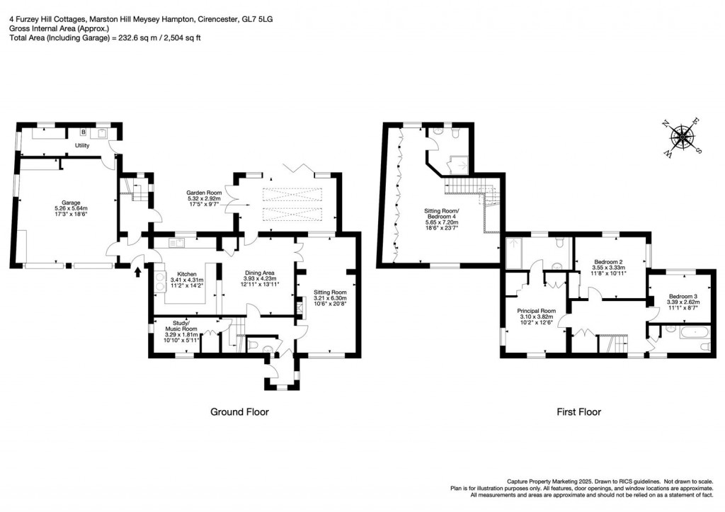 Floorplans For Marston Hill, Meysey Hampton