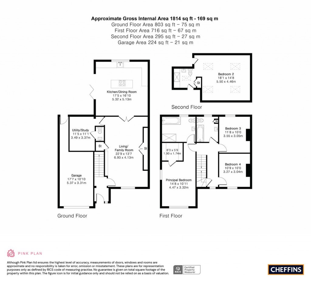 Floorplans For Bell Road, Bottisham