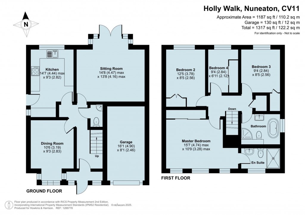 Floorplans For Holly Walk, Nuneaton, CV11
