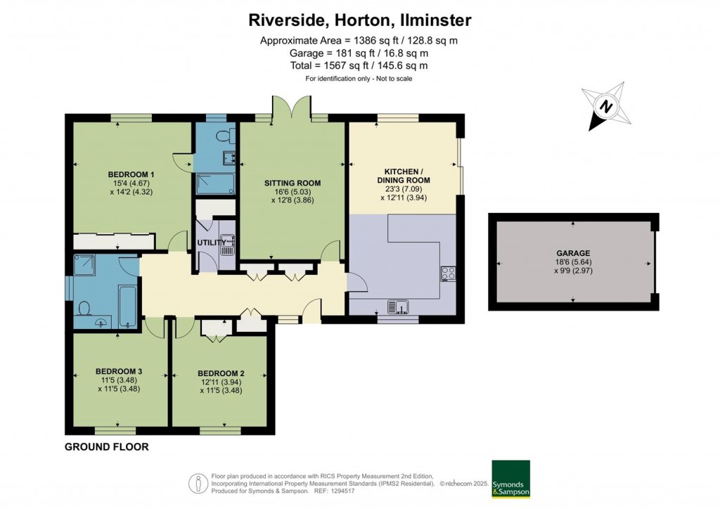 Floorplans For Riverside, Horton, Ilminster