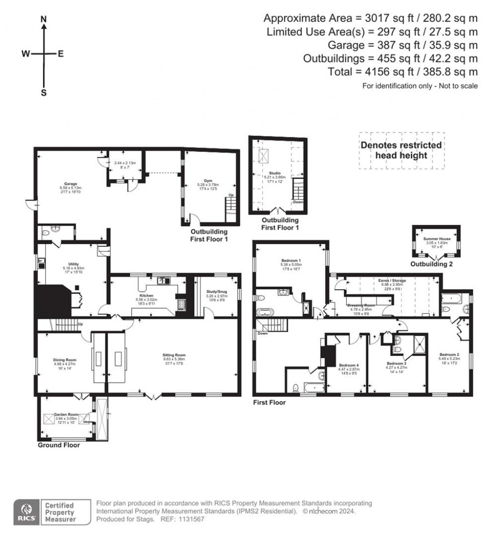Floorplans For Skilgate, Taunton