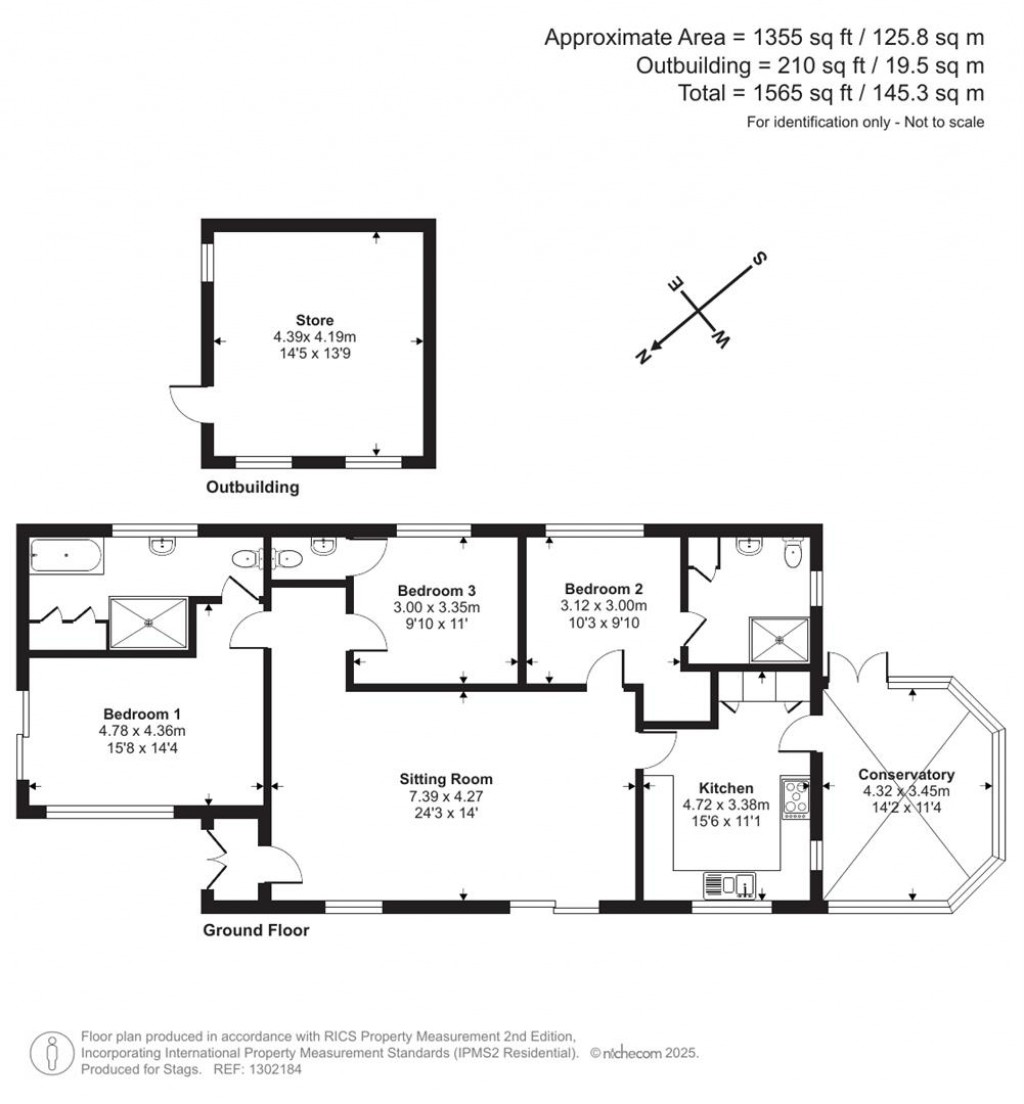 Floorplans For Flaxfield Road, Beaminster