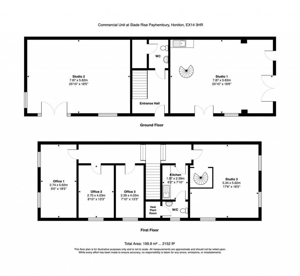 Floorplans For Payhembury, Honiton