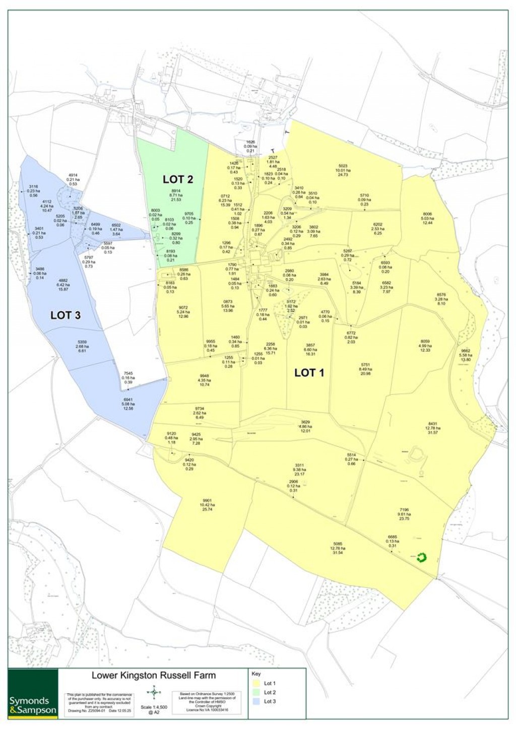 Floorplans For Land at Lower Kingston Russell Farm, Long Bredy