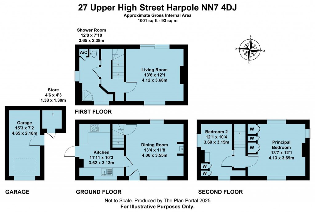 Floorplans For Upper High Street, Harpole, Northampton, NN7
