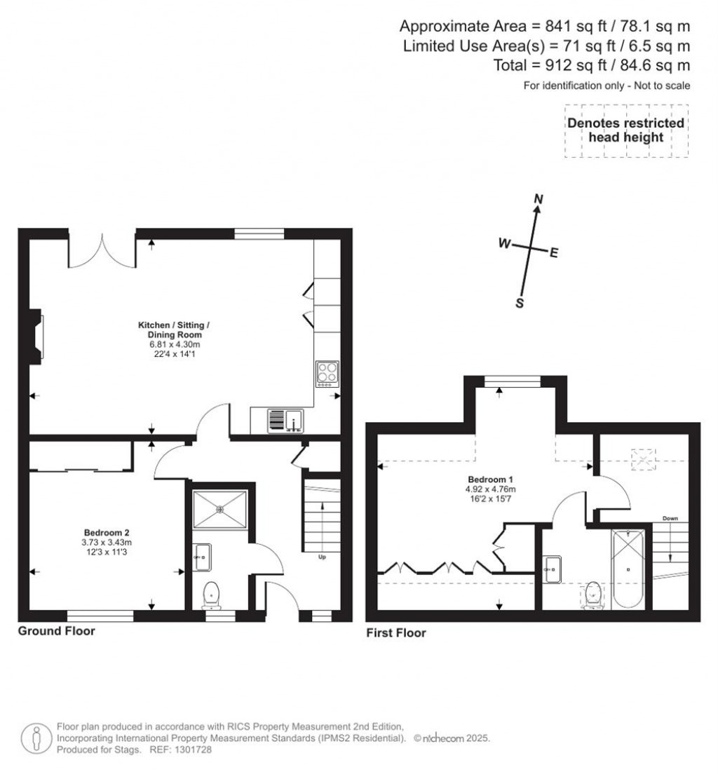 Floorplans For North Mills, Bridport