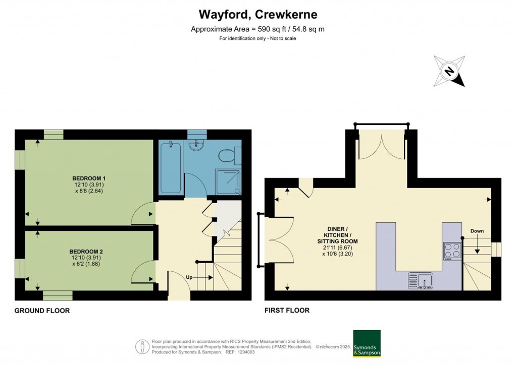 Floorplans For Wayford, Crewkerne