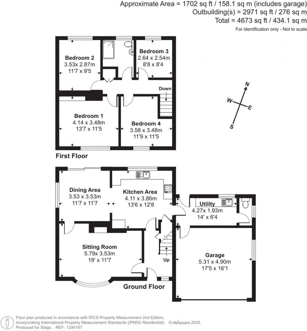 Floorplans For Brithem Bottom, Cullompton