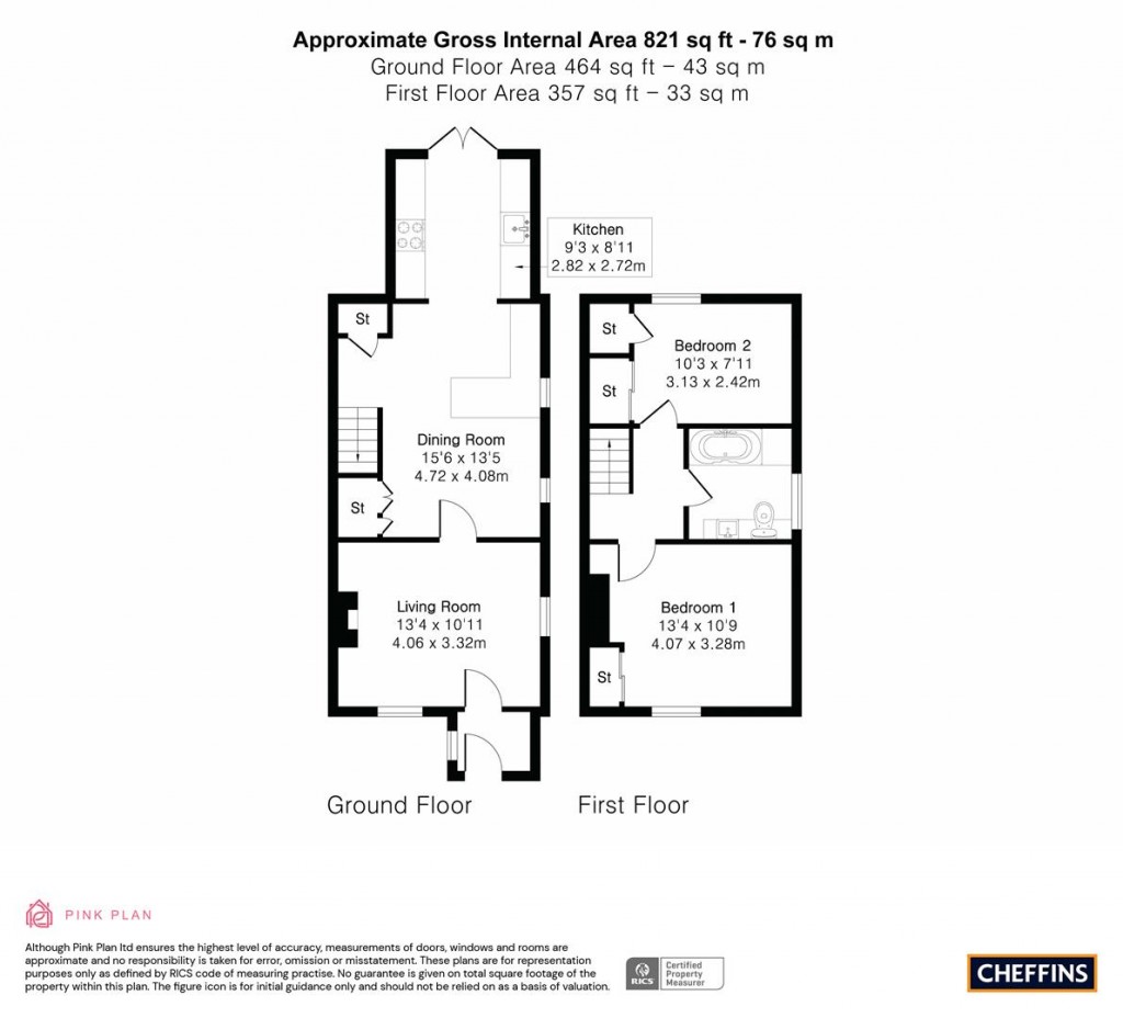 Floorplans For North Street, Wicken
