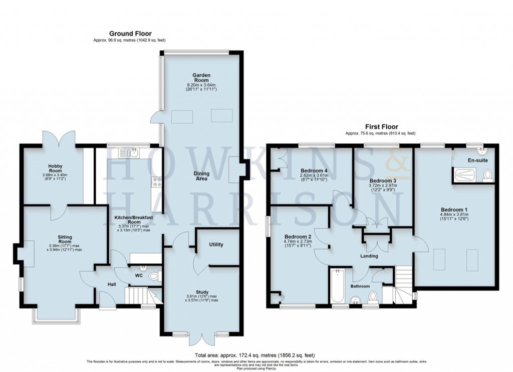 Floorplans For Spring Lane, Packington, Ashby-De-La-Zouch, LE65