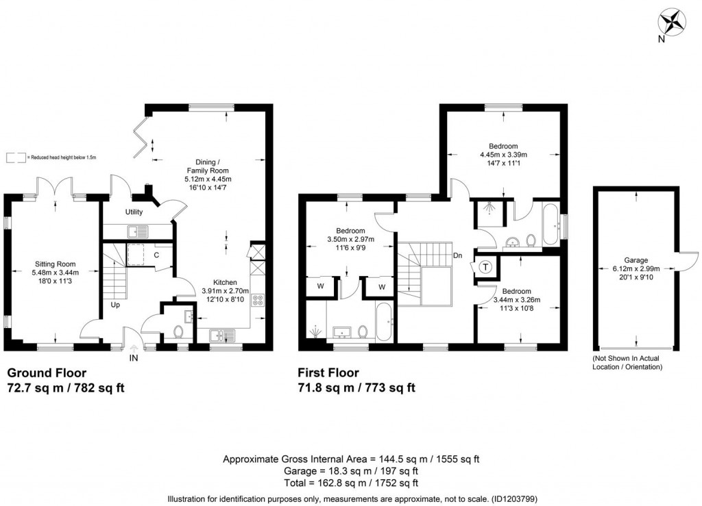Floorplans For Deddington, Oxfordshire