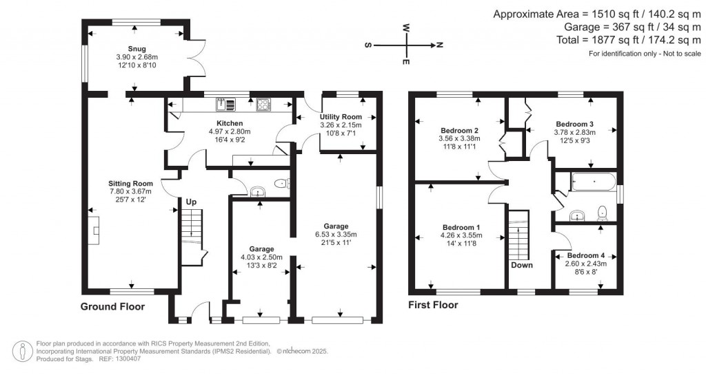 Floorplans For Crock Lane, Bridport