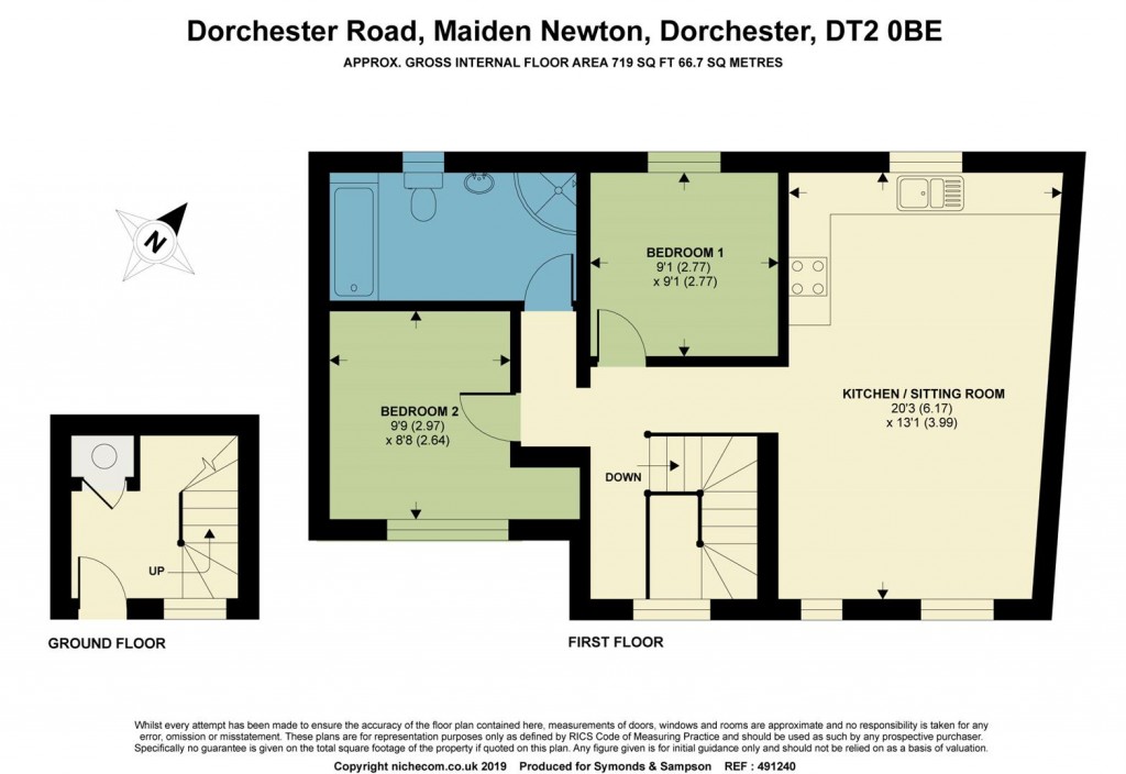 Floorplans For Dorchester Road, Maiden Newton, Dorchester
