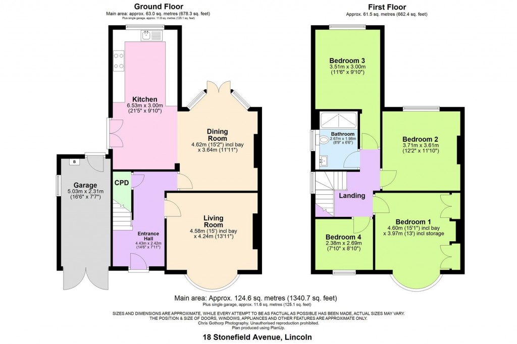 Floorplans For Stonefield Avenue, Lincoln
