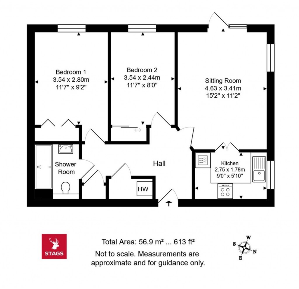 Floorplans For St. Andrews Road, Bridport
