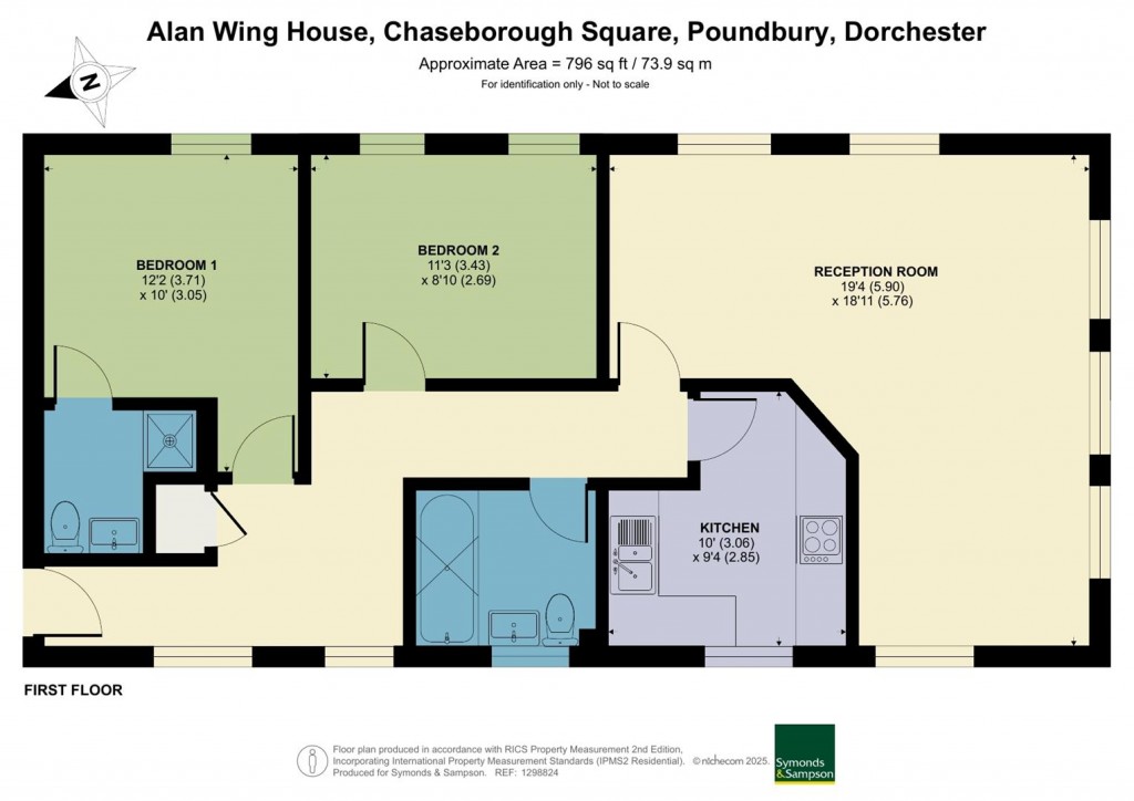 Floorplans For Chaseborough Square, Poundbury, Dorchester