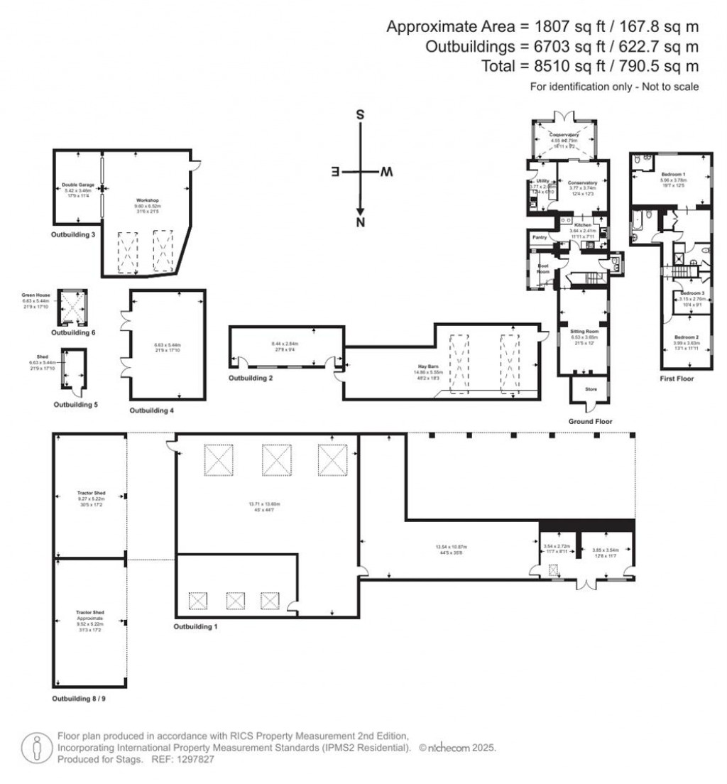 Floorplans For Butts Way, Milverton, Taunton