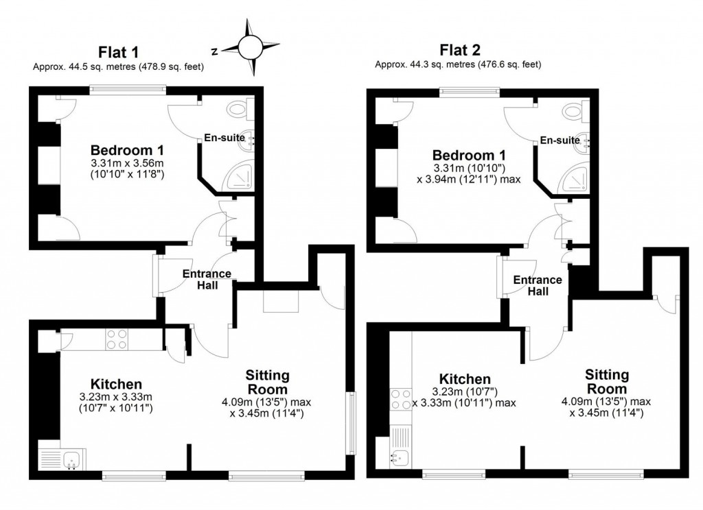 Floorplans For Foss Street, Dartmouth
