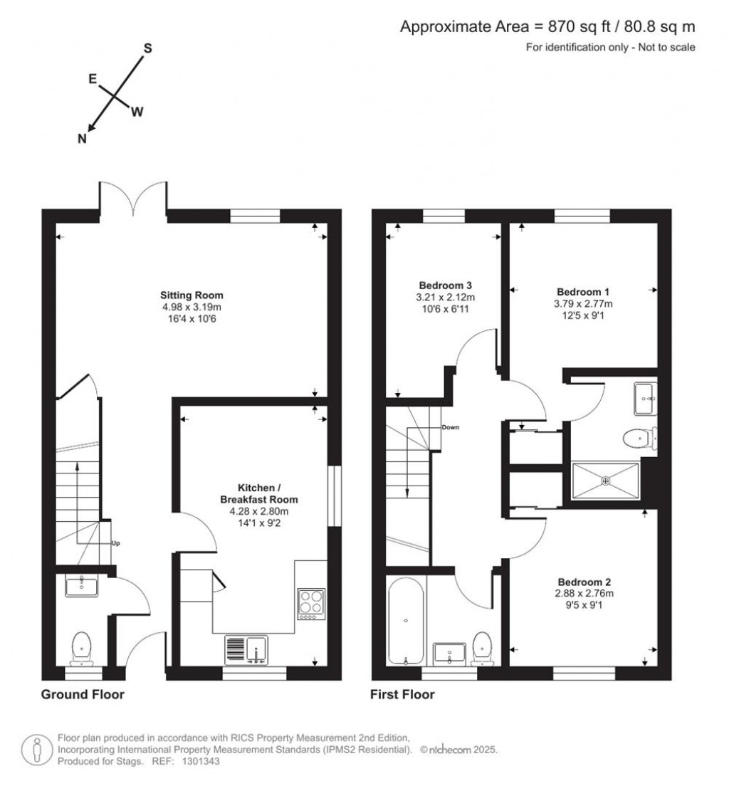 Floorplans For Trevarner Meadow, Wadebridge