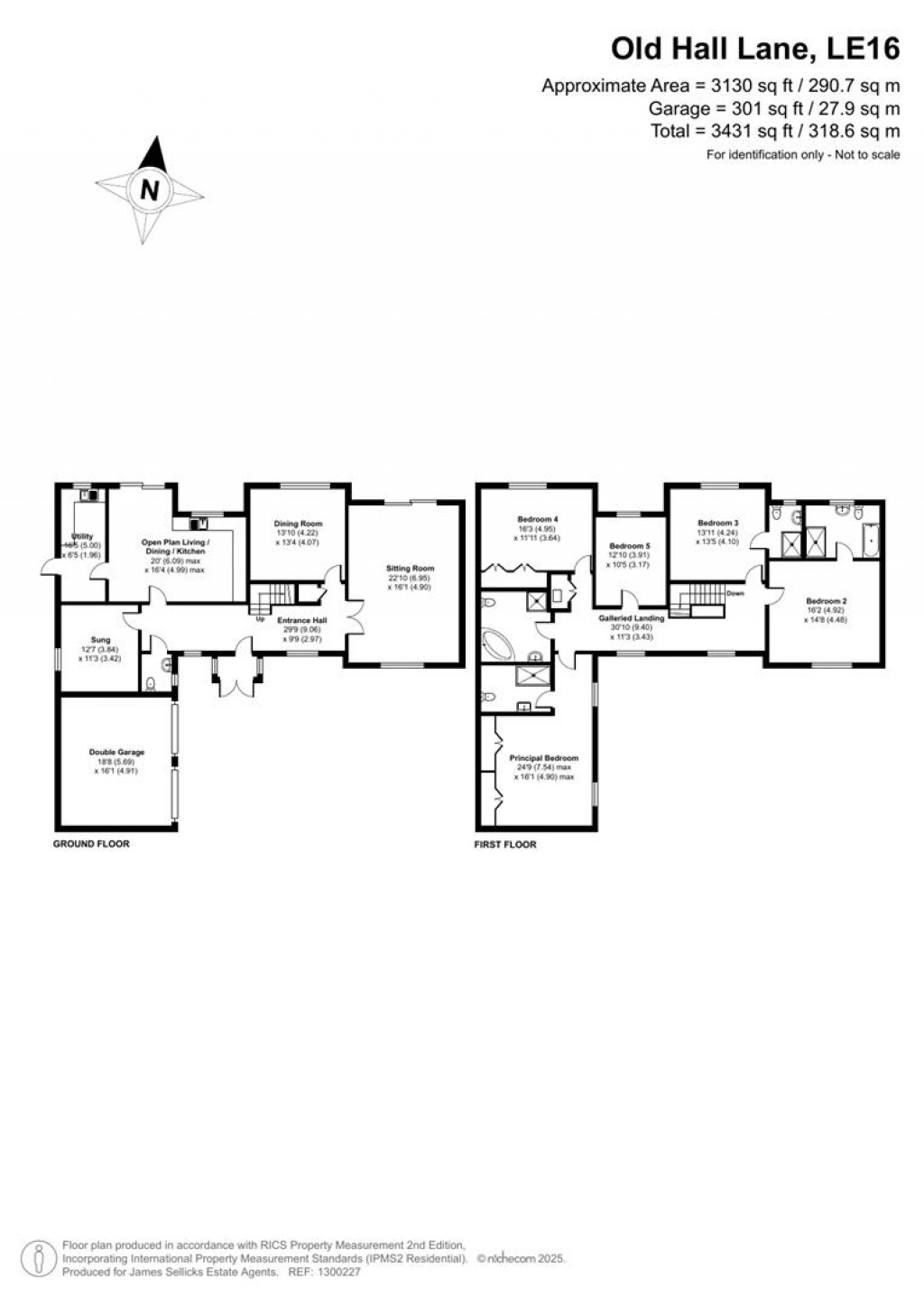 Floorplans For Ashtree House, Lubenham, Market Harborough