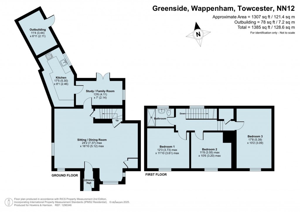 Floorplans For Greenside, Wappenham, NN12