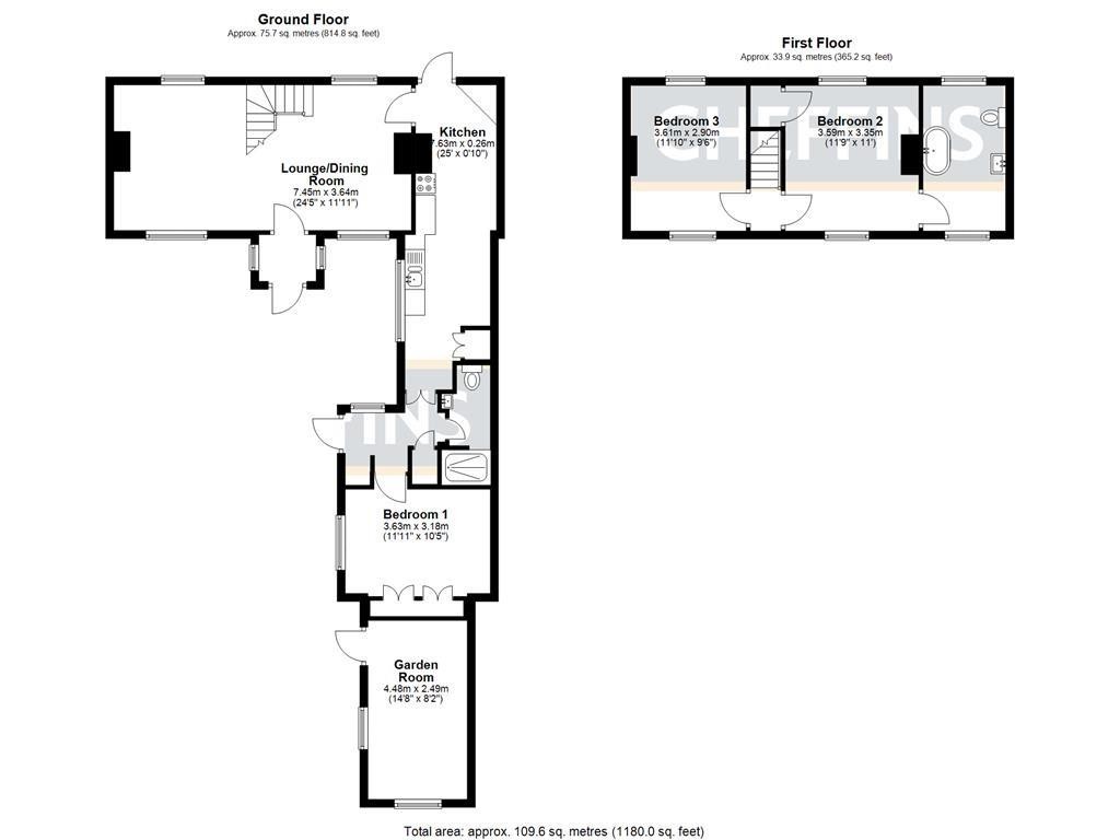 Floorplans For New Barns Road, Ely